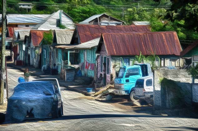 storm damage st. lucia