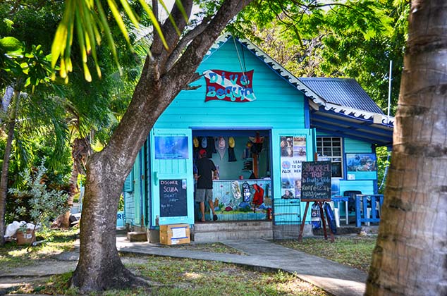 dive shop bequia