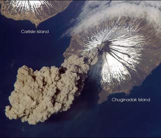NASA Cleveland Volcano, alaska