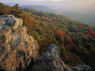 Autumn, Mt. Nebo State Park, Arkansas, USA