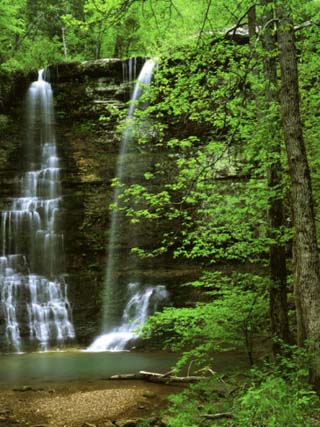 Twin Falls, Buffalo National River, Arkansas, USA