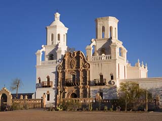 Mission San Xavier Del Bac, Tucson, Arizona, United States of America, North America