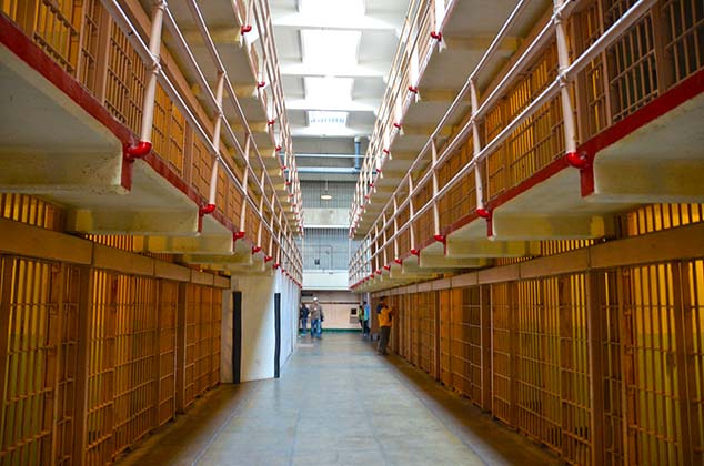 alcatraz cell block