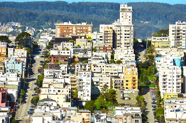 hilly streets san francisco