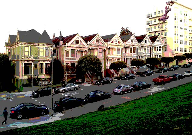 painted ladies san francisco