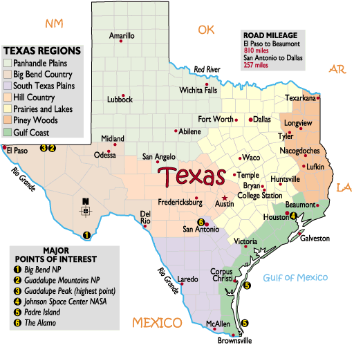 maps of texas cities Texas Major Cities Map maps of texas cities