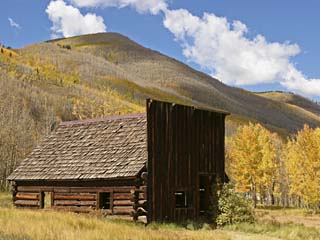 Abandoned Building in a Colorado Ghost Town