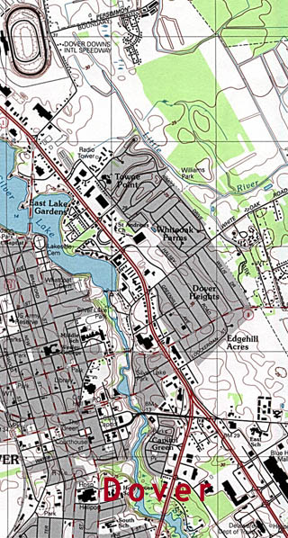 maps of delaware