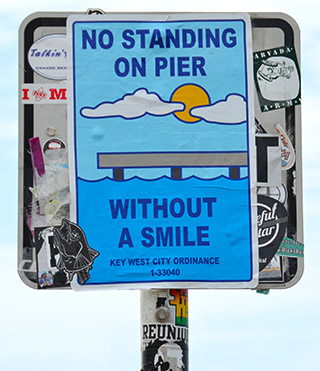 pier sign key west