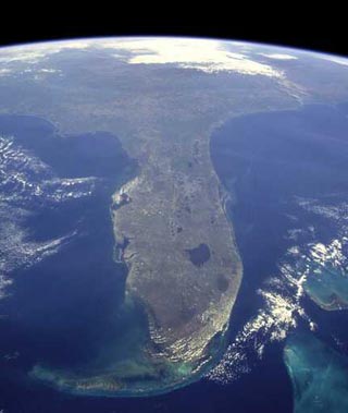 florida from space