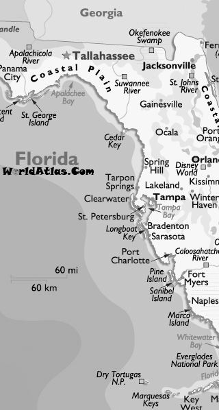 map of florida