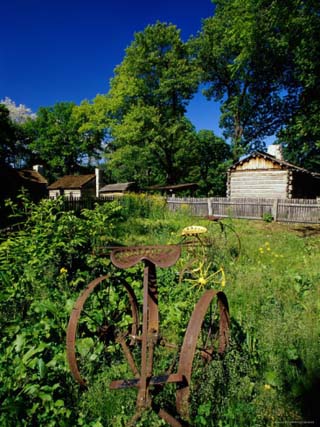 Lincoln's New Salem State Historic Site, Illinois, USA