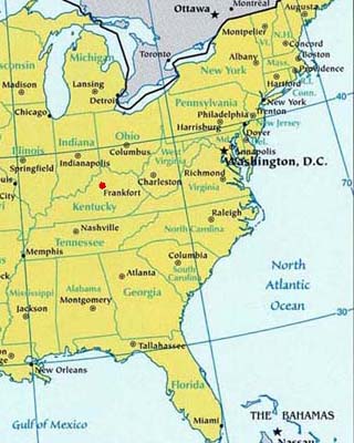 kentucky latitude and longitude
