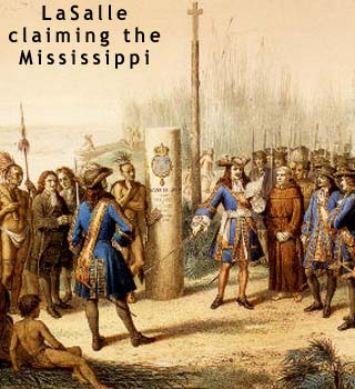 la salle discovers the mississippi