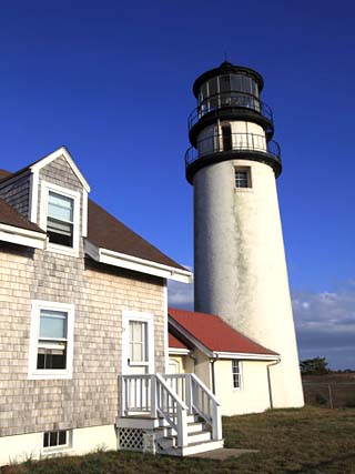 Cape Cod Highland Lighthouse, Highland Light, Cape Cod, North Truro, Massachusetts, New England, Un