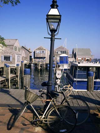 Bicycles, Nantucket, Massachusetts, New England, USA