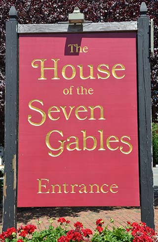 house of seven gables sign