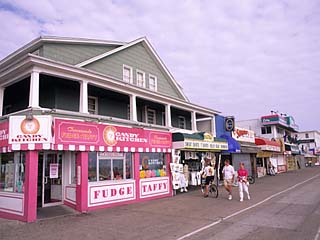 Boardwalk on the Beach, Ocean City, Maryland, USA
