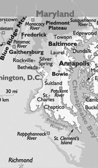 maryland maps