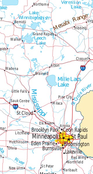 map minnesota
