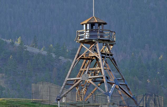 forest fire lookout montana