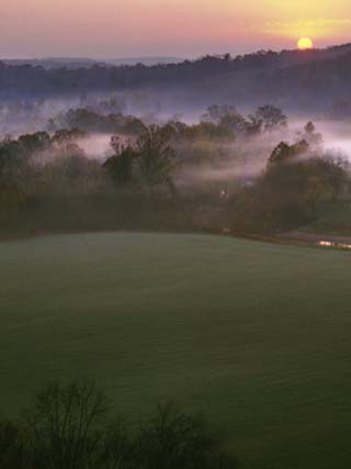 Sunrise, Washington State Park, Missouri, USA