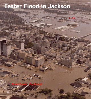 Easter Flood in Jackson