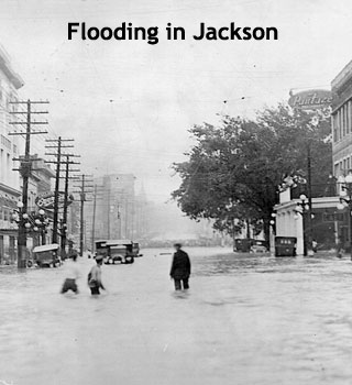 Flooding in Jackson