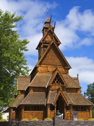 Scandinavian Heritage Park, Minot, North Dakota, United States of America, North America