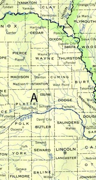 nebraska maps