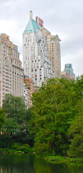 central park buildings new york