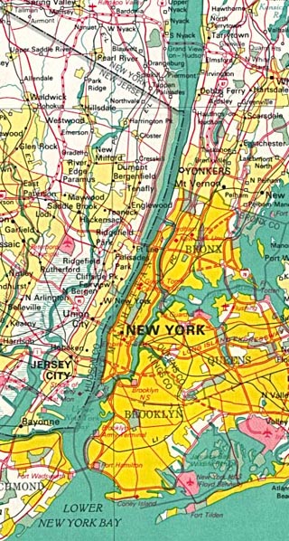 new york city map