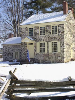 General Washington's Headquarters at Valley Forge during Winter Encampment, Pennsylvania