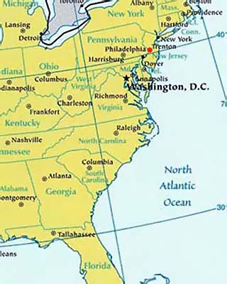 lat log map of pennsylvania