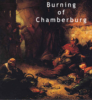 Burning of Chamberburg
