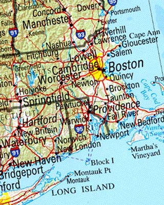 maps of rhode island