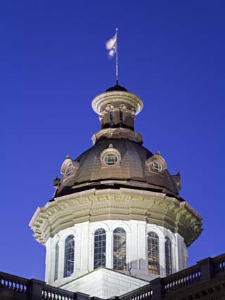 State Capitol Dome, Columbia, South Carolina, United States of America, North America