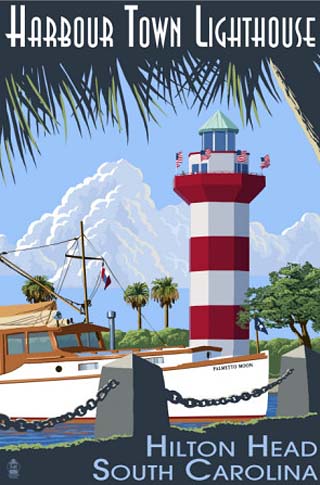 Hilton Head, South Carolina - Harbour Town Lighthouse