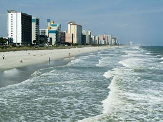 Seashore, Myrtle Beach, South Carolina, USA