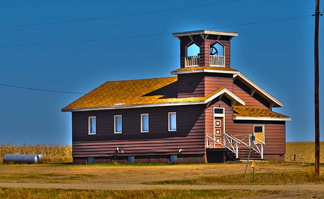 rural school house south dakota