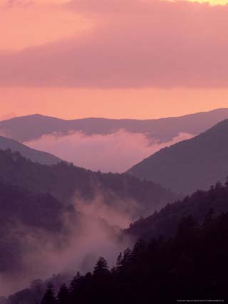 Sunset after Rain, Great Smoky Mountains National Park, Tennessee