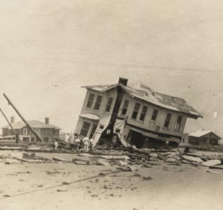 galveston hurricane damage