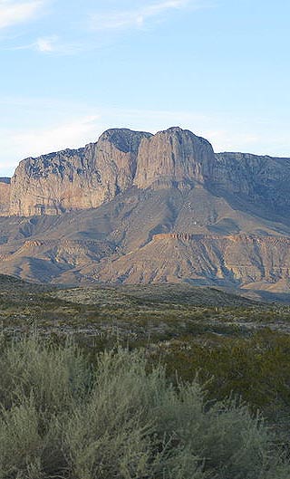 guadalupe mountains, Texas landform