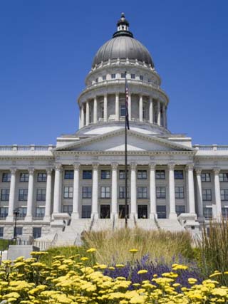 State Capitol Building, Salt Lake City, Utah, United States of America, North America
