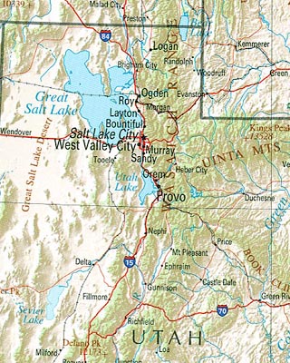 maps of utah