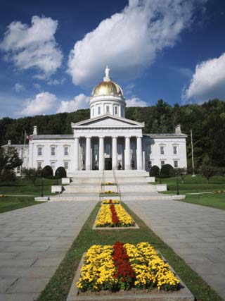 State Capitol Building, Montpelier, Vermont, USA