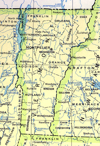 vermont maps