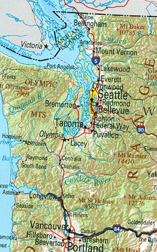 washington map