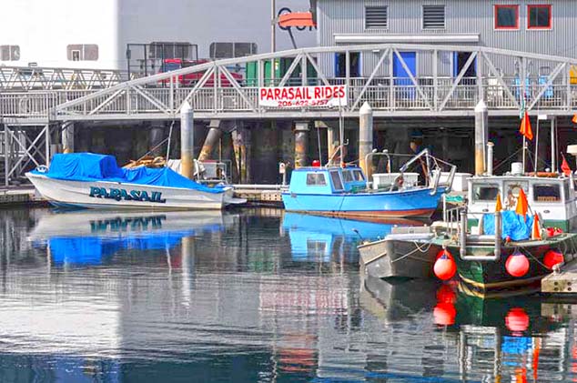boats in the harbor seattle