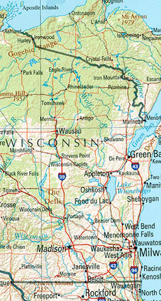 wisconsin maps